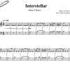 نمونه 1 نت پیانو Interstaller