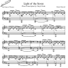 نمونه 1 نت پیانو Light of the Seven