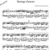 نمونه 1 نت پیانو Mariage d'amour ریچارد کلایدرمن